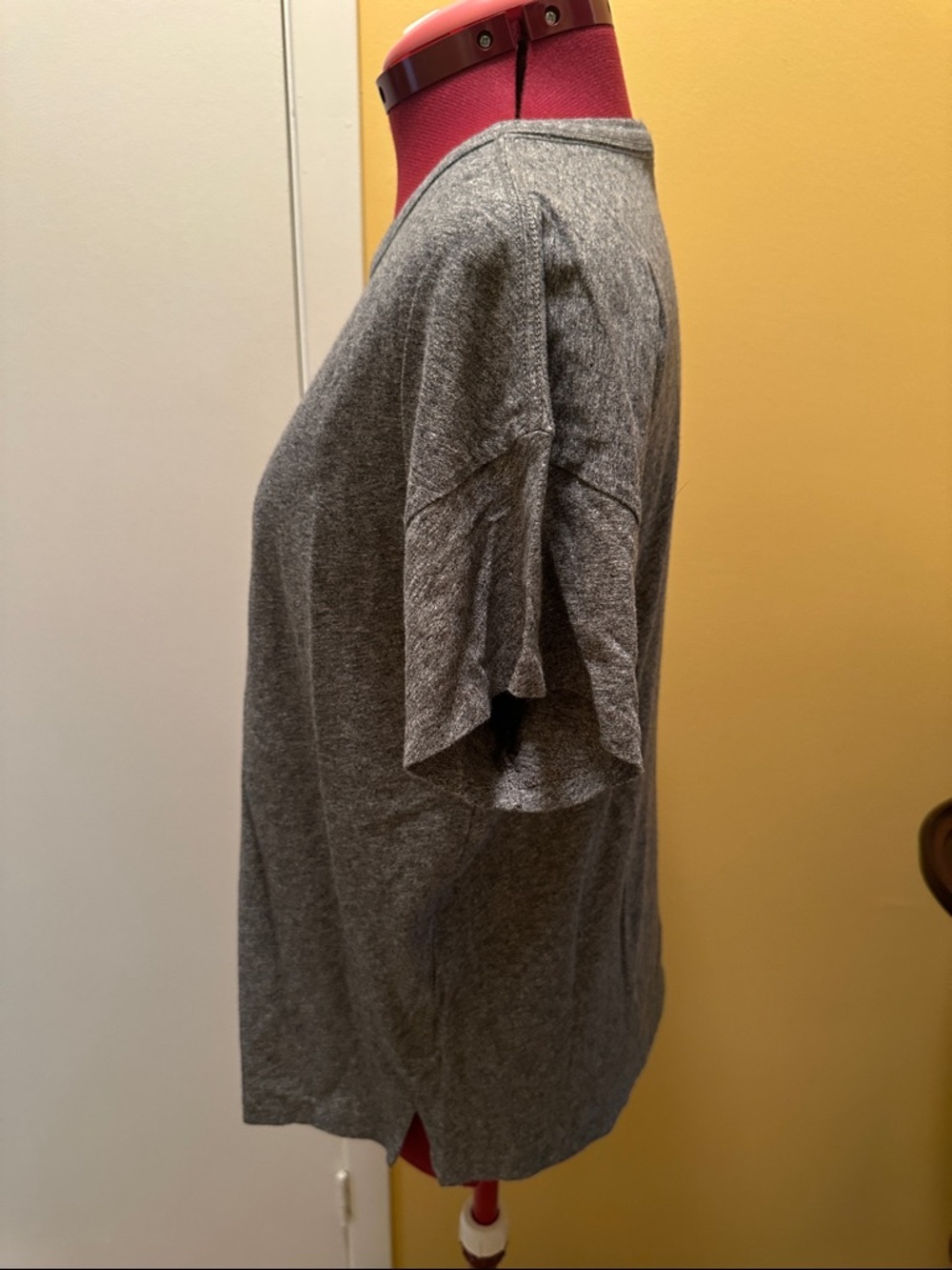 Rag and Bone Grey Vintage Merci T-Shirt Classic - Picture 7 of 14